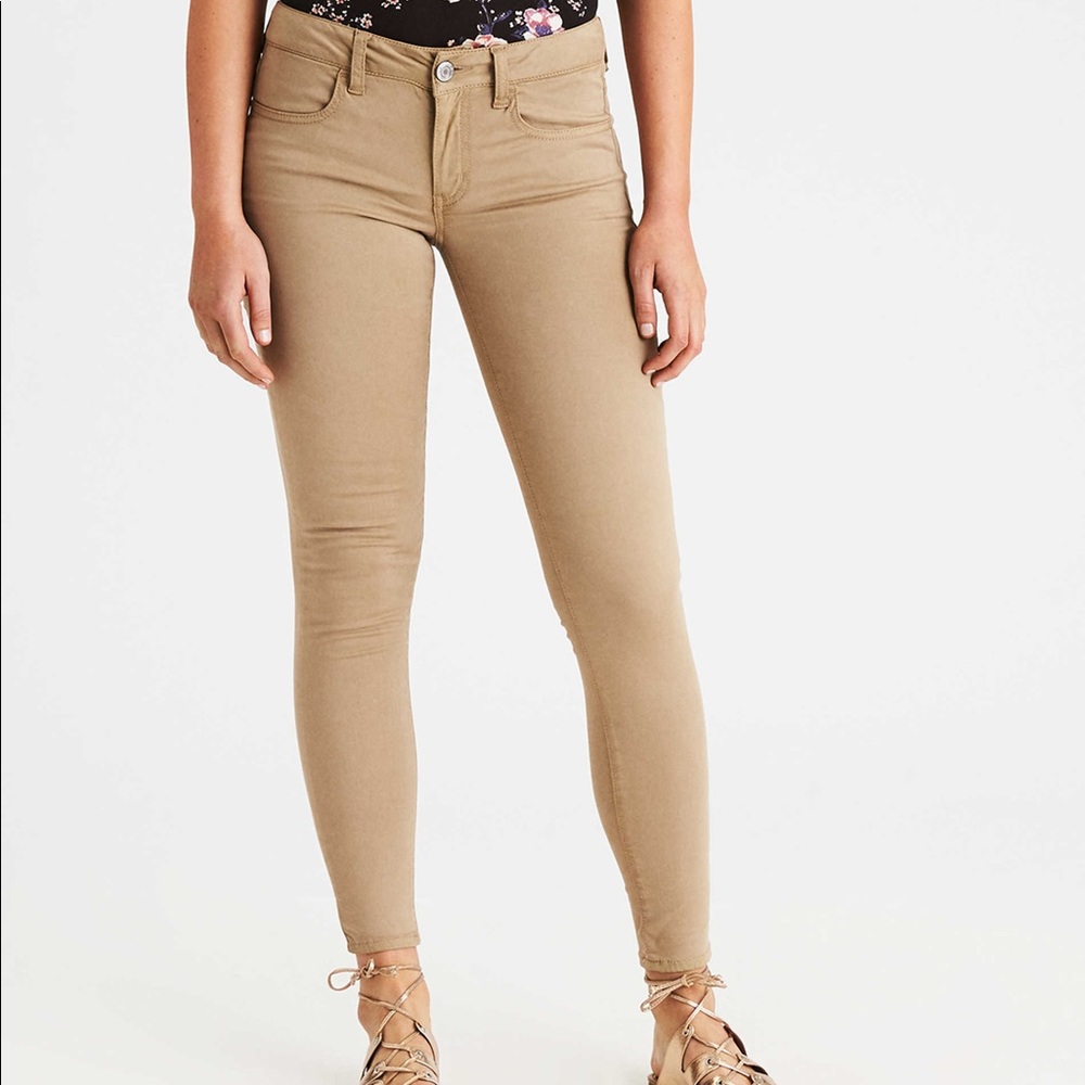 American Eagle skinny khakis